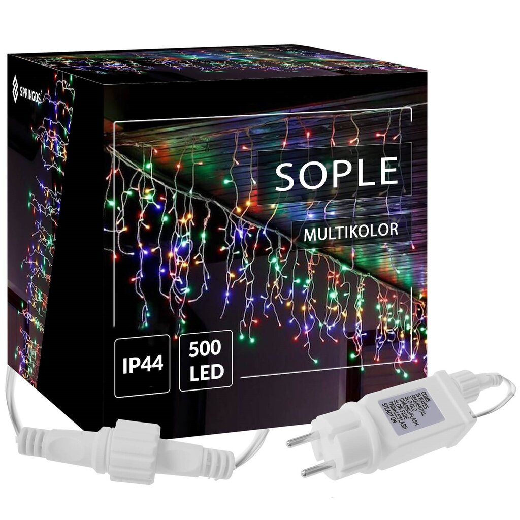 LED-valoketju 500, IP-44 hinta ja tiedot | Jouluvalot | hobbyhall.fi