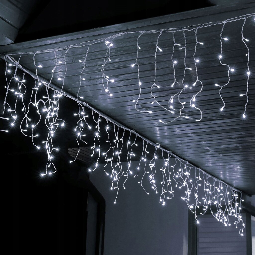Jääpuikkoseppele 500 LED, IP-44 hinta ja tiedot | Jouluvalot | hobbyhall.fi