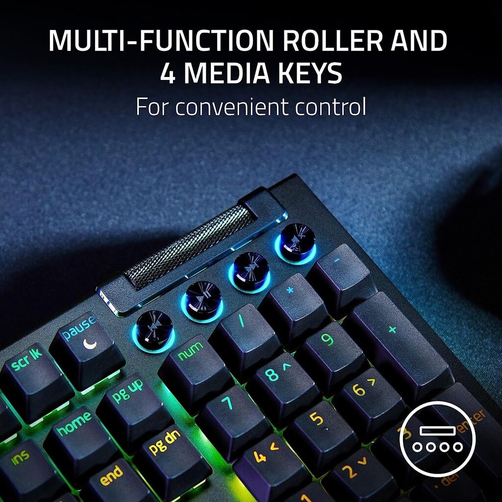 Razer BlackWidow V4 hinta ja tiedot | Näppäimistöt | hobbyhall.fi