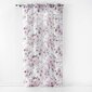 Verho Velvet Flower, valkoinen-violetti, 140 x 280 cm, 1kpl. hinta ja tiedot | Verhot | hobbyhall.fi