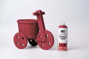 Spray maali PintyPlus Chalk, punainen, 400ml hinta ja tiedot | PintyPlus Maalit, laastit ja maalaustarvikkeet | hobbyhall.fi