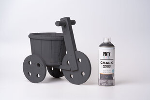 Spray maali PintyPlus Chalk, musta, 400ml hinta ja tiedot | PintyPlus Maalit, laastit ja maalaustarvikkeet | hobbyhall.fi