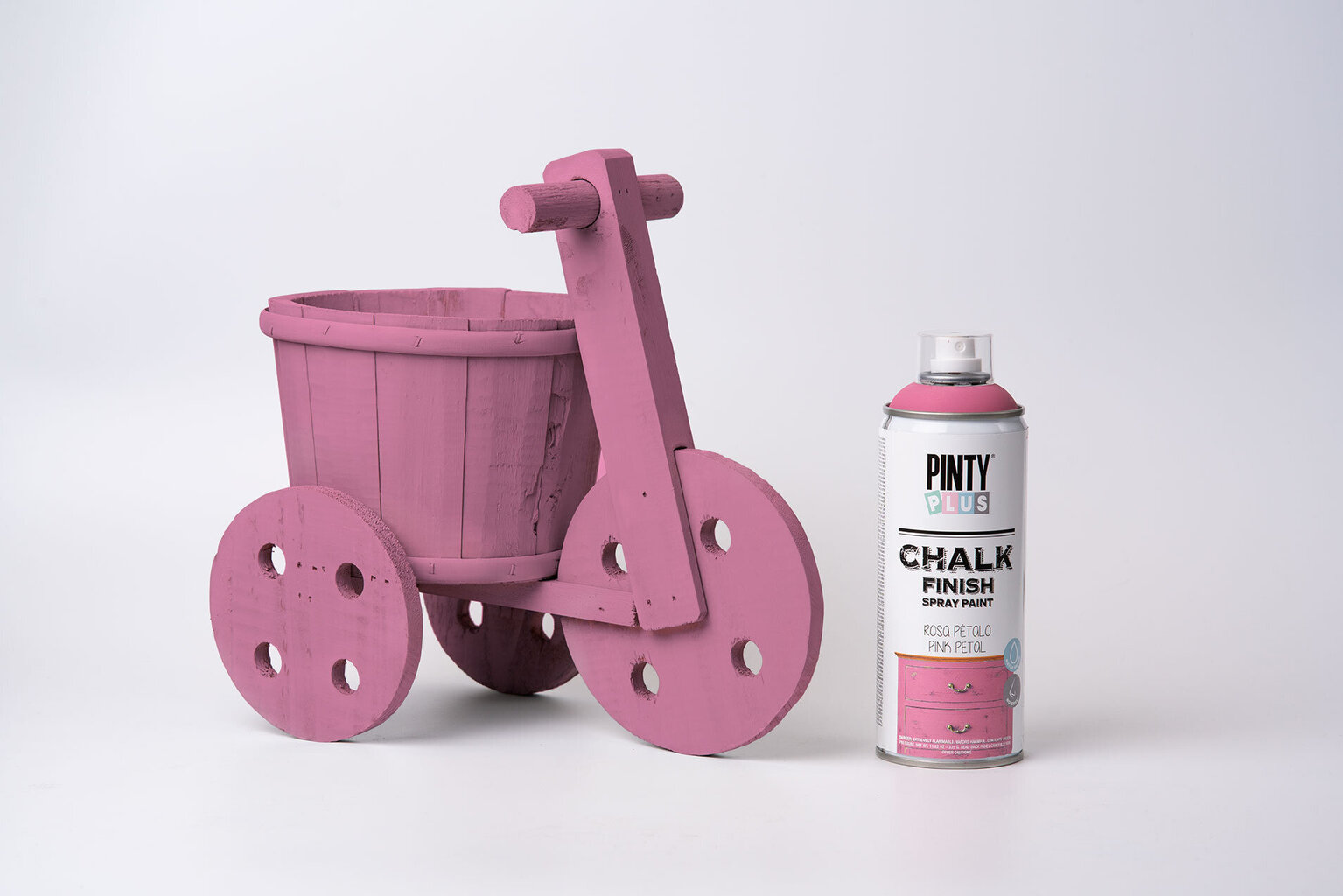 Spray maali PintyPlus Chalk, vaaleanpunainen, 400ml hinta ja tiedot | Maalit | hobbyhall.fi