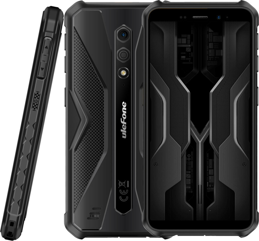 Ulefone Armor X12 Pro 4/64GB Black hinta ja tiedot | Matkapuhelimet | hobbyhall.fi