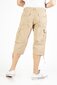 Kangasshortsit KENZARRO KD670792LIGHTBEIGE-32 hinta ja tiedot | Miesten shortsit | hobbyhall.fi