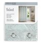 AmeliaHome Curtain Velvet Silver Leaves hinta ja tiedot | Verhot | hobbyhall.fi