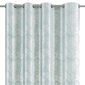 AmeliaHome Curtain Velvet Silver Leaves hinta ja tiedot | Verhot | hobbyhall.fi