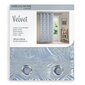 AmeliaHome Curtain Velvet Silver Leaves hinta ja tiedot | Verhot | hobbyhall.fi