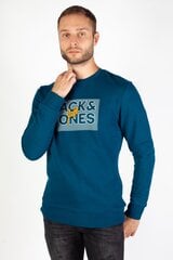 Collegepaita JACK & JONES 12244822SAILORBLUE-S hinta ja tiedot | Miesten neuleet ja villapaidat | hobbyhall.fi