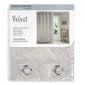 AmeliaHome verho Velvet Silver Leaves hinta ja tiedot | Verhot | hobbyhall.fi