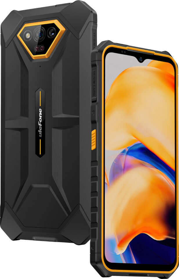 Ulefone Armor X13 6/64GB Black/Orange hinta ja tiedot | Matkapuhelimet | hobbyhall.fi