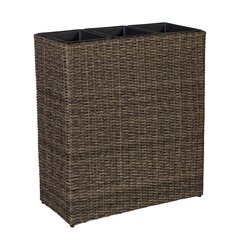 Kukkalaatikko WICKER hinta ja tiedot | Kukkaruukut | hobbyhall.fi