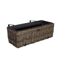 Parvekelaatikko WICKER hinta ja tiedot | Kukkaruukut | hobbyhall.fi