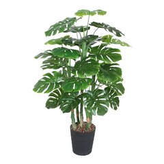 Tekopuu MONSTERA, H120cm, 5 puunrunkoa, musta ruukku hinta ja tiedot | Keinotekoiset kukat | hobbyhall.fi