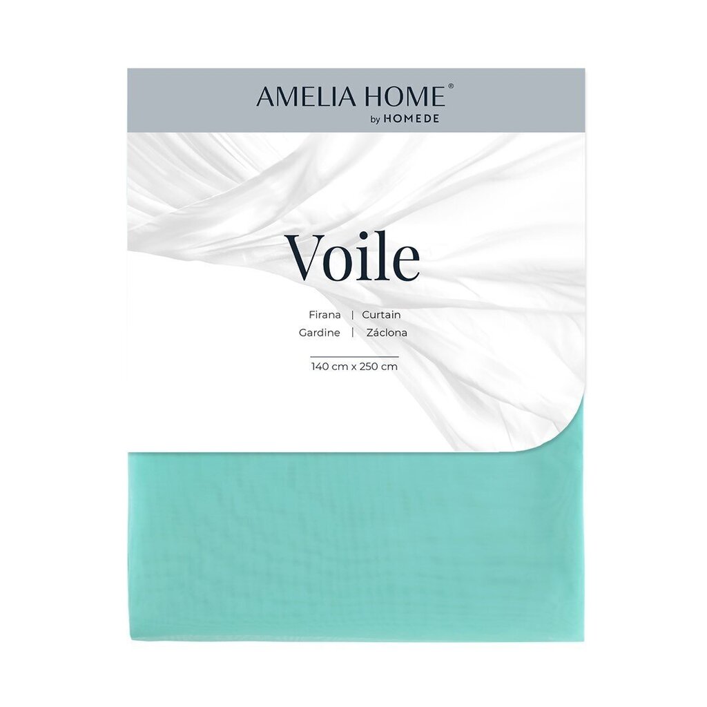 AmeliaHome -verho Voile hinta ja tiedot | Verhot | hobbyhall.fi