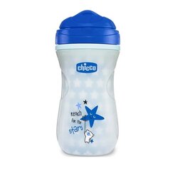 Chicco Glowing Cup lasten juomamuki, sininen, 200 ml hinta ja tiedot | Tuttipullot ja tarvikkeet | hobbyhall.fi