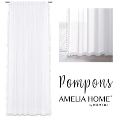 AmeliaHome Verho Pompons hinta ja tiedot | Verhot | hobbyhall.fi