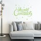 Pimeässä loistavat seinätarrat, "Merry Christmas", 33x27 cm hinta ja tiedot | Sisustustarrat | hobbyhall.fi