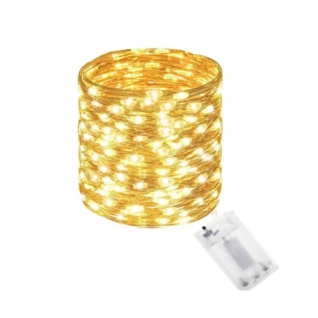 LED-nauha, keltainen, 3 m x 3 m hinta ja tiedot | Jouluvalot | hobbyhall.fi