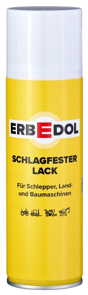 Erbedol Schlagfester Lack Spray - Iskunkestävä emalipinnoite maatalouskoneille – spray Fendt-Rot 300 from 1988 SL4711 hinta ja tiedot | Maalit | hobbyhall.fi