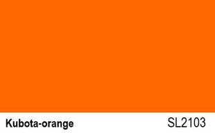Erbedol Schlagfester Lack Spray - Iskunkestävä emalipinnoite maatalouskoneille – spray Kubota-Orange SL 2103 hinta ja tiedot | Maalit | hobbyhall.fi