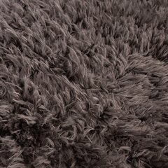 Matto MOSHAG-4, 100x150cm, tummanharmaa pitkäkarvainen matto hinta ja tiedot | Isot matot | hobbyhall.fi