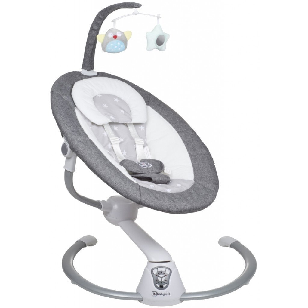 Sitteri BabyGo Homey, harmaa hinta ja tiedot | Sitterit | hobbyhall.fi