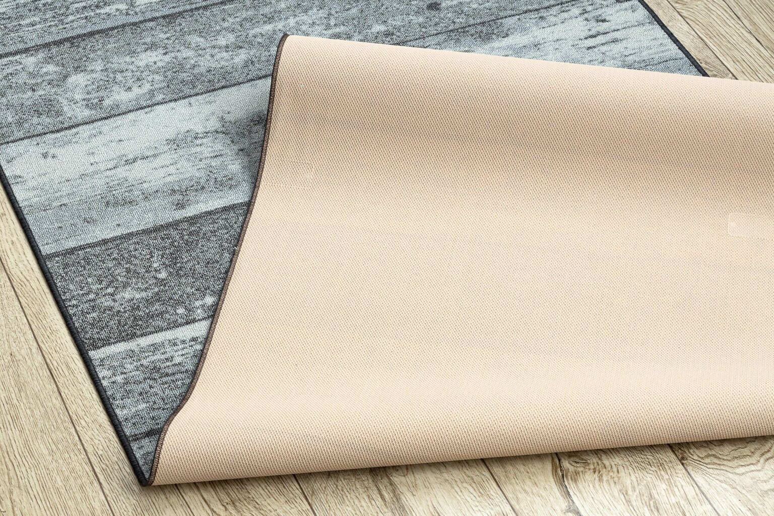 Kumipohjainen matto DESKI, 80x880 cm hinta ja tiedot | Isot matot | hobbyhall.fi