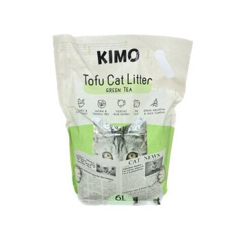 Kissanhiekka Kimo Tofu, 6 l hinta ja tiedot | Kissanhiekka | hobbyhall.fi