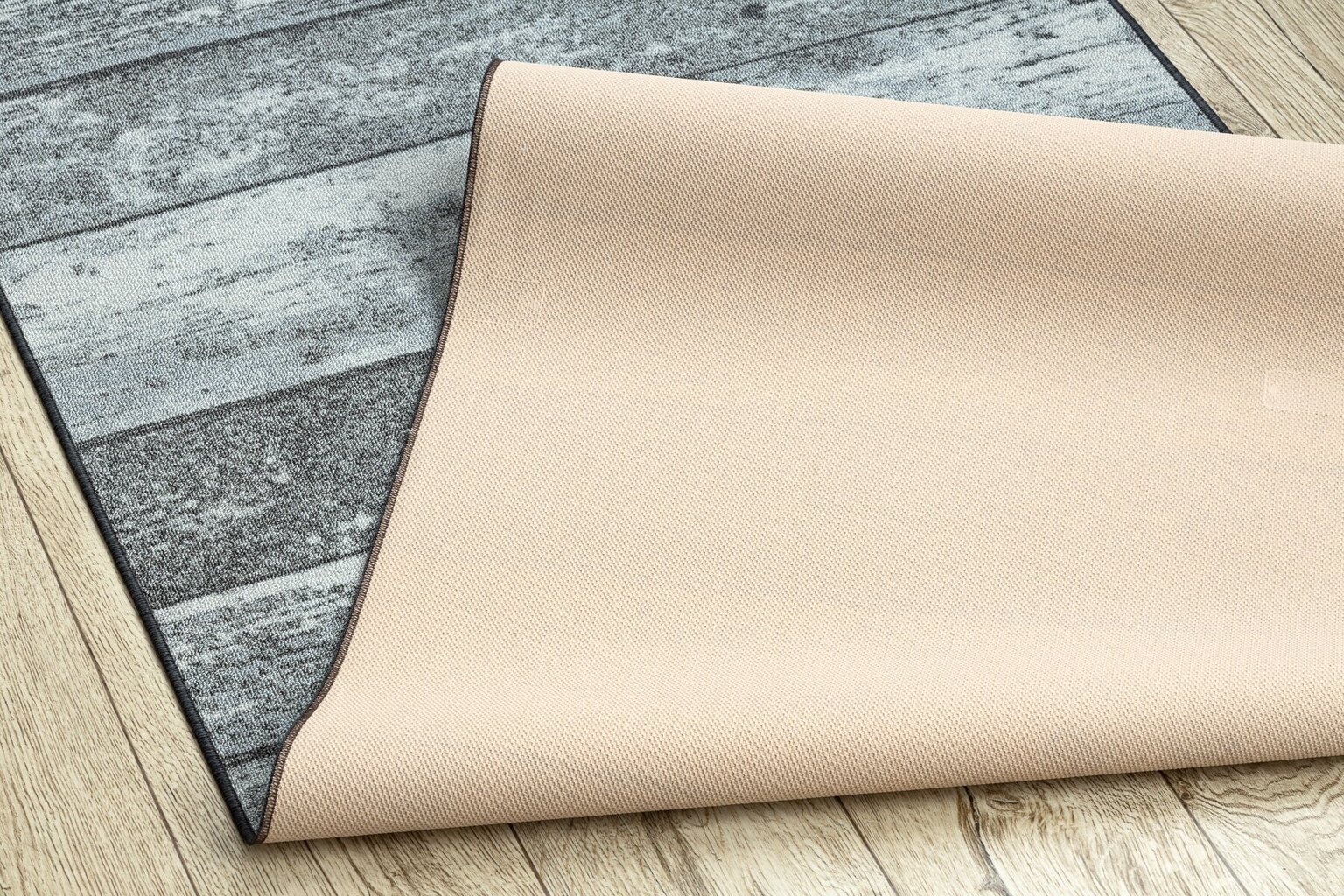 Kumipohjainen matto DESKI, 90x810 cm hinta ja tiedot | Isot matot | hobbyhall.fi