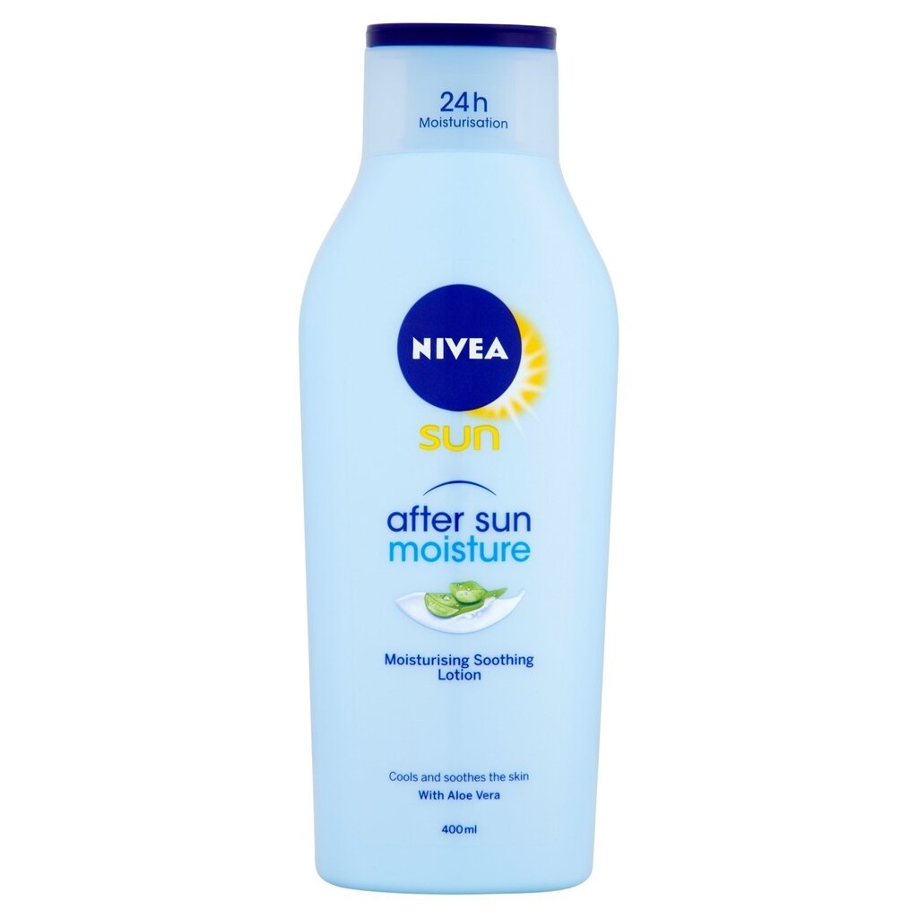 Nivea Moisturizing after sun lotion After Sun (Moisturizing Lotion) 400 ml hinta ja tiedot | Aurinkovoiteet | hobbyhall.fi