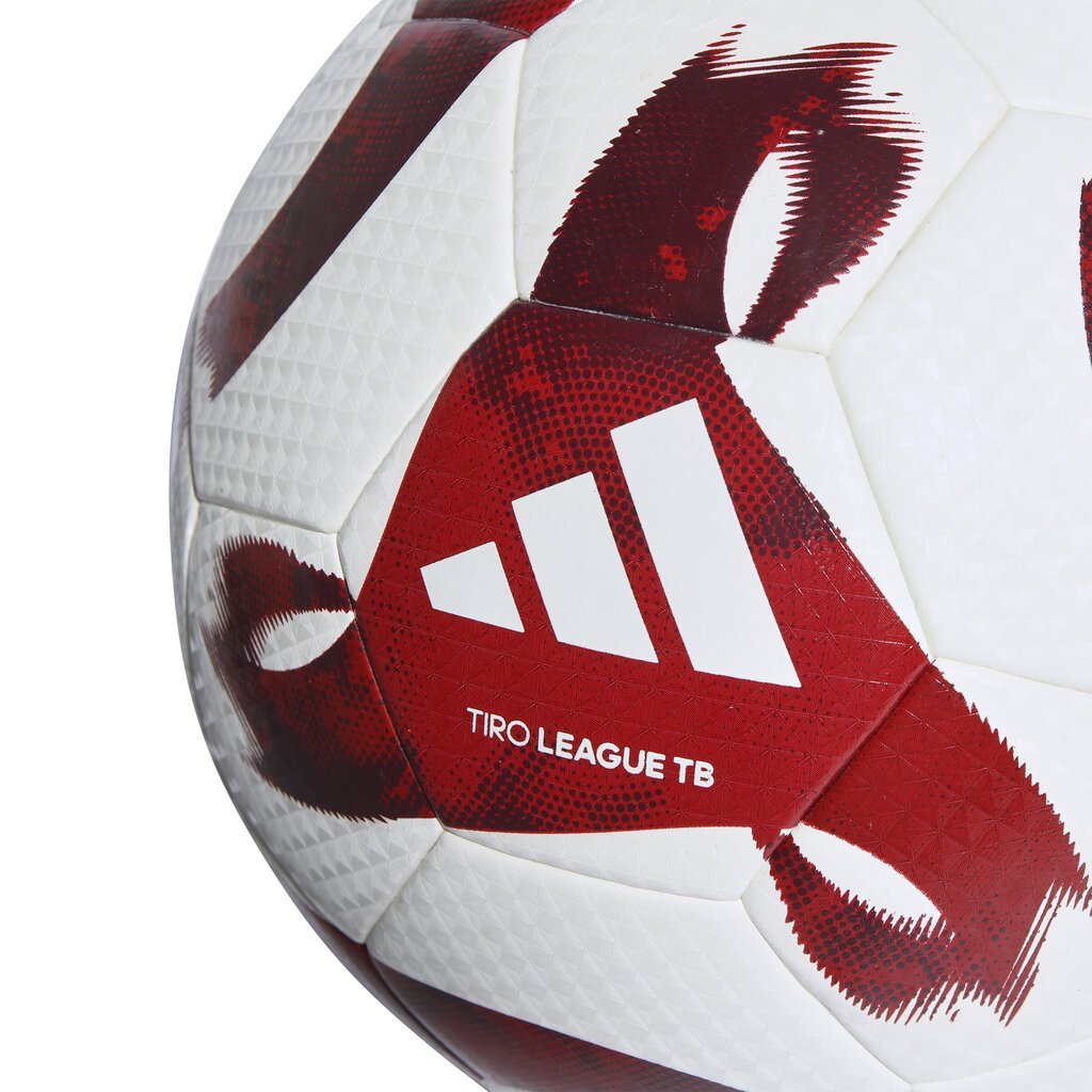 Adidas Pallo Tiro League Thermally Bonded White Red HZ1294 HZ1294/5 hinta ja tiedot | Jalkapallot | hobbyhall.fi