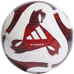 Adidas Pallo Tiro League Thermally Bonded White Red HZ1294 HZ1294/5 hinta ja tiedot | Jalkapallot | hobbyhall.fi