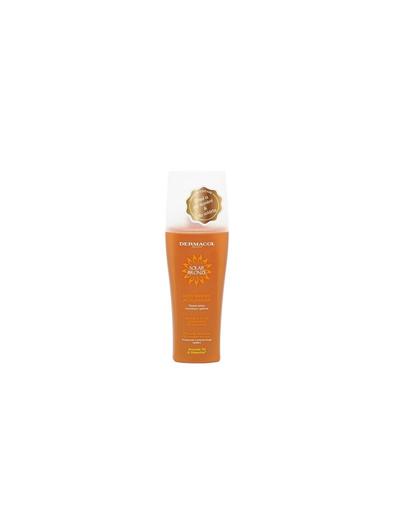 Dermacol Body (Body Bronze Accelerator) 200 ml hinta ja tiedot | Aurinkovoiteet | hobbyhall.fi