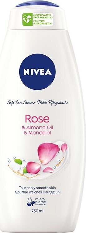 Suihkugeeli Rose & Mantel Milk (suihkugeeli) 750 ml hinta ja tiedot | Suihkusaippuat ja suihkugeelit | hobbyhall.fi