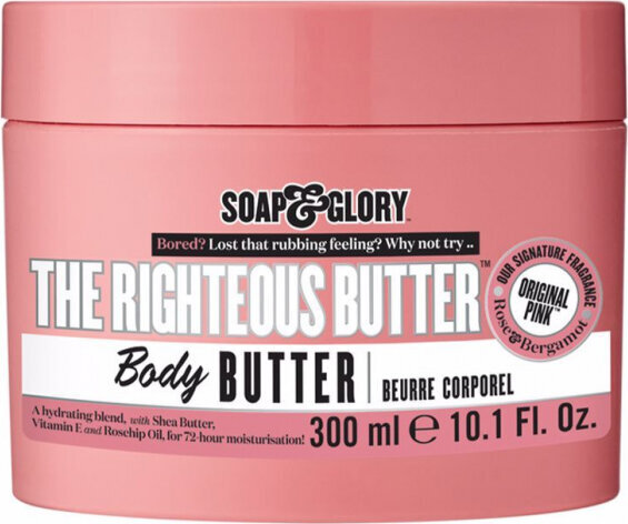 SOAP & GLORY Soap & Glory The Righteous Butter -vartalovoi 300 ml hinta ja tiedot | Vartalovoiteet ja -emulsiot | hobbyhall.fi