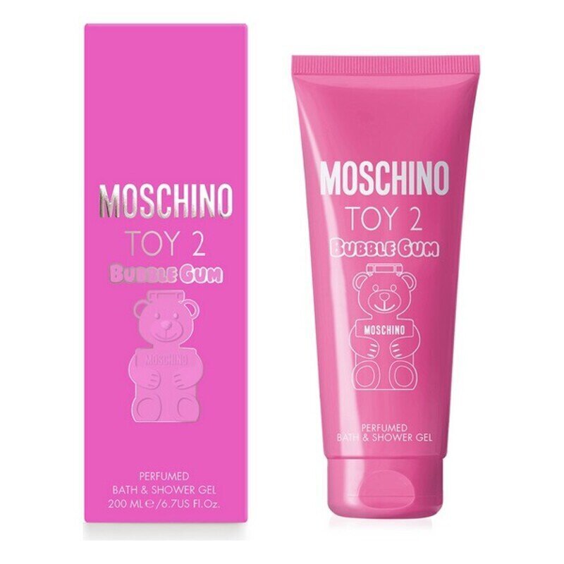 Moschino Toy 2 Bubble Gum -suihkugeeli 200 ml hinta ja tiedot | Suihkusaippuat ja suihkugeelit | hobbyhall.fi