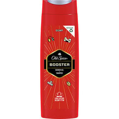 Old Spice Suihkugeeli vartalolle ja hiuksille Booster (suihkugeeli + shampoo) 400 ml hinta ja tiedot | Old Spice Vartalonhoito | hobbyhall.fi