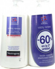 Neutrogena Visibly Renew Lotion Intense Elastic Body Lotion 2 x 750 ml hinta ja tiedot | Vartalovoiteet ja -emulsiot | hobbyhall.fi