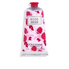 Käsivoide Rose (Hand Cream) 75 ml hinta ja tiedot | Vartalovoiteet ja -emulsiot | hobbyhall.fi