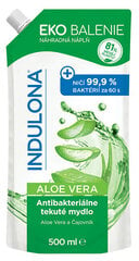 Antibakteerinen nestesaippua Aloe Vera - täyttö 500 ml hinta ja tiedot | Saippuat | hobbyhall.fi