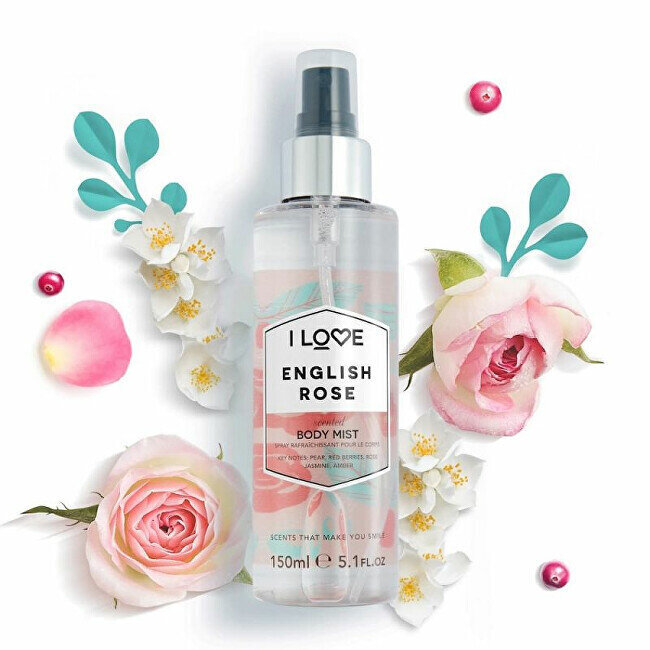 Vartalosuihke Signature English Rose (Body Mist) 165 ml hinta ja tiedot | Vartalovoiteet ja -emulsiot | hobbyhall.fi