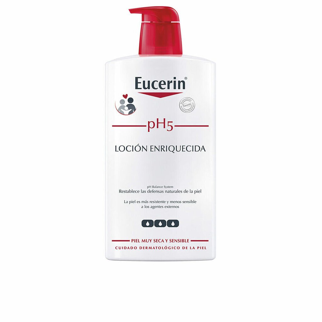 Eucerin pH5 Skin-Protection Lotion 1000ml hinta ja tiedot | Vartalovoiteet ja -emulsiot | hobbyhall.fi