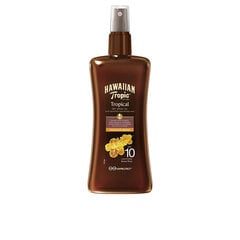 Hawaiian Tropic Protective Dry Spray Oil Spf10 Low 200ml hinta ja tiedot | Aurinkovoiteet | hobbyhall.fi
