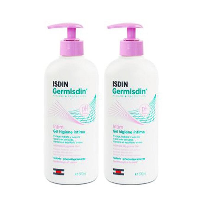 Isdin Germisdin Gel Intimate Hygiene 2x500ml hinta ja tiedot | Vartalovoiteet ja -emulsiot | hobbyhall.fi