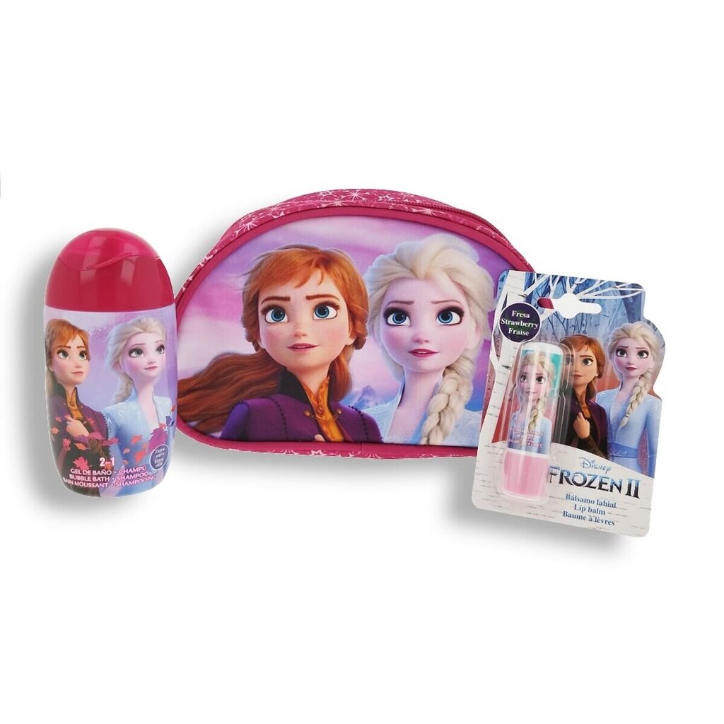 Lahjasetti kosmetiikkapussin kanssa Frozen hinta ja tiedot | Suihkusaippuat ja suihkugeelit | hobbyhall.fi