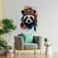 Seinätarra panda karhu - 80 x 60 cm hinta ja tiedot | Sisustustarrat | hobbyhall.fi