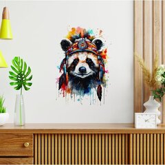 Seinätarra panda karhu - 80 x 60 cm hinta ja tiedot | Sisustustarrat | hobbyhall.fi