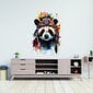 Seinätarra panda karhu - 80 x 60 cm hinta ja tiedot | Sisustustarrat | hobbyhall.fi