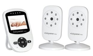 Itkuhälytin BabySense Video Niania kahdella kameralla V24EU + 2K hinta ja tiedot | Itkuhälyttimet | hobbyhall.fi